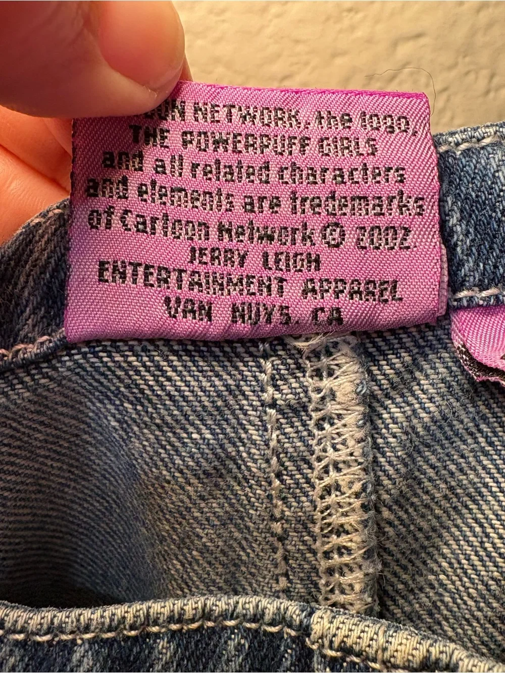 Vintage Powerpuff Girls Girl’s Overalls 2002 Cartoon Network Rare Y2K Size 4/5